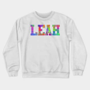 Leah Sticker Crewneck Sweatshirt